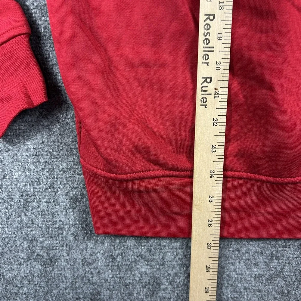 Jordan Hoodie Mens Small Red Christmas Air Jordan 1‎ Graphic Pullover Sweatshirt